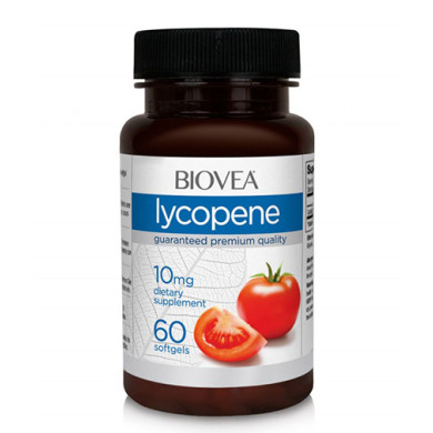 BIOVEA Lycopene 10 mg / 60 Softgels