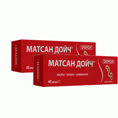 МАТСАН ДОЙЧ крем 40 мл ЧЕРВЕН АНТИРЕВМАТИЧЕН - 2 бр.