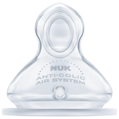NUK FIRST CHOICE+ биберон храна силикон 6-18м. Flow control