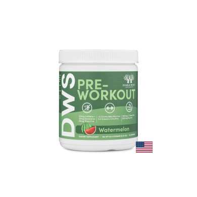 Pre-Workout L-Цитрулин + Бета аланин + Тирозин – Концентрация и издръжливост, диня, 241.8 g, 30 дози, прах