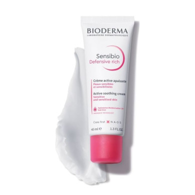 Bioderma Sensibio Defensive Rich Active успокояващ богат крем 40мл