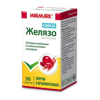 ЖЕЛЯЗО КОМПЛЕКС тбл.х30 ВАЛМАРК