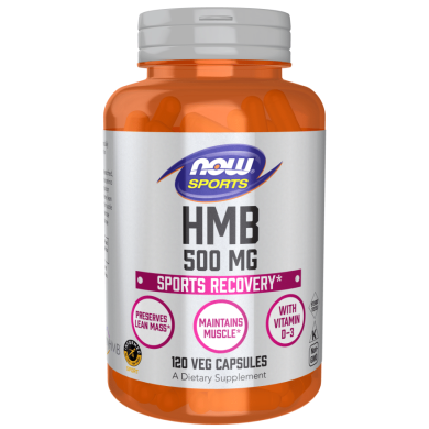 Now - Hmb 500Mg  / Метаболит на Левцин- 120 Veg Caps