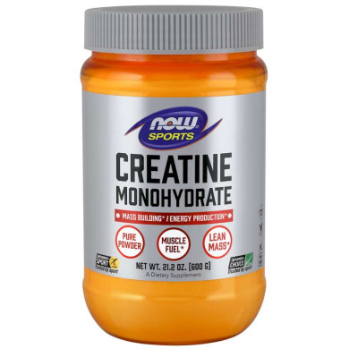 Now Sports - Creatine Monohydrate / Креатин Монохидрат- 600 г