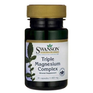 SWANSON Triple Magnesium Complex 400 mg / 30 Caps