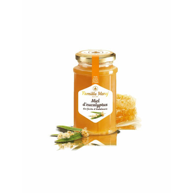 Miel d’ eucalyptus / Пчелен мед от евкалиптови цветчета, 360 g Famille Mary