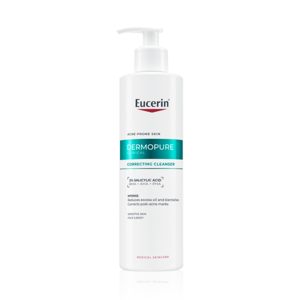Eucerin DERMOPURE CLINICAL Коригиращ измиващ гел 400 мл.