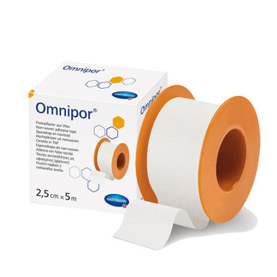 ОМНИПОР АДХЕЗ.ЛЕНТА ХАРТИЯ 5М/2,5 СМ Х1