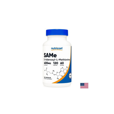 Срещу стрес и безсъние - SAM-e Аденозилметионин, 200 mg х 120 капсули