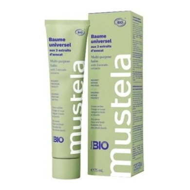 Mustela Organic Mултифункционален балсам с авокадо 75 мл