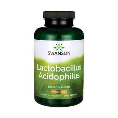 SWANSON Lactobacillus Acidophilus 1 Billion CFU / 250 Caps