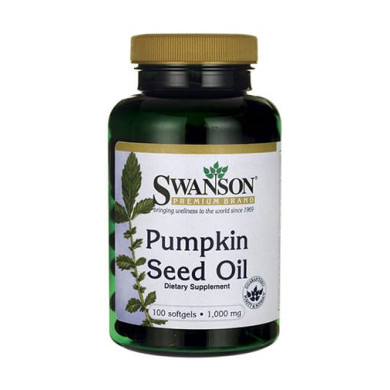 SWANSON Pumpkin Seed Oil 1000mg. / 100 Soft