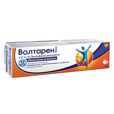 ВОЛТАРЕН ФОРТЕ гел 2.32 % 50 г