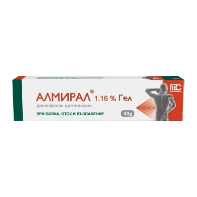 АЛМИРАЛ гел 1.16 % 50 г