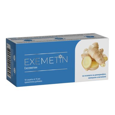 Exemetin против гадене и храносмилателен дискомфорт х10 сашета Naturpharma