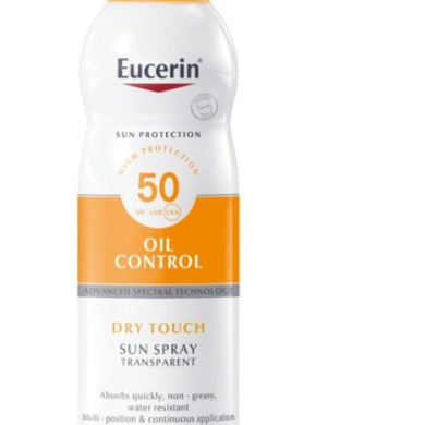Eucerin Прозрачен охлаждащ слънцезащитен спрей-аеорзол за тяло SENSITIVE PROTECT SPF 50 -  200мл