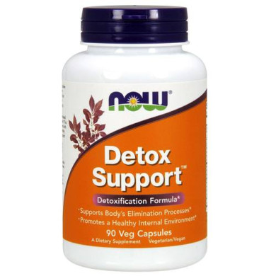 Now - Detox Support /Детокс Комплекс- 90 Капсули