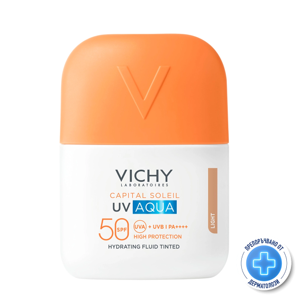 Vichy CAPITAL SOLEIL SPF50 UV AQUA ФЛУИД LIGHT за лице 50мл