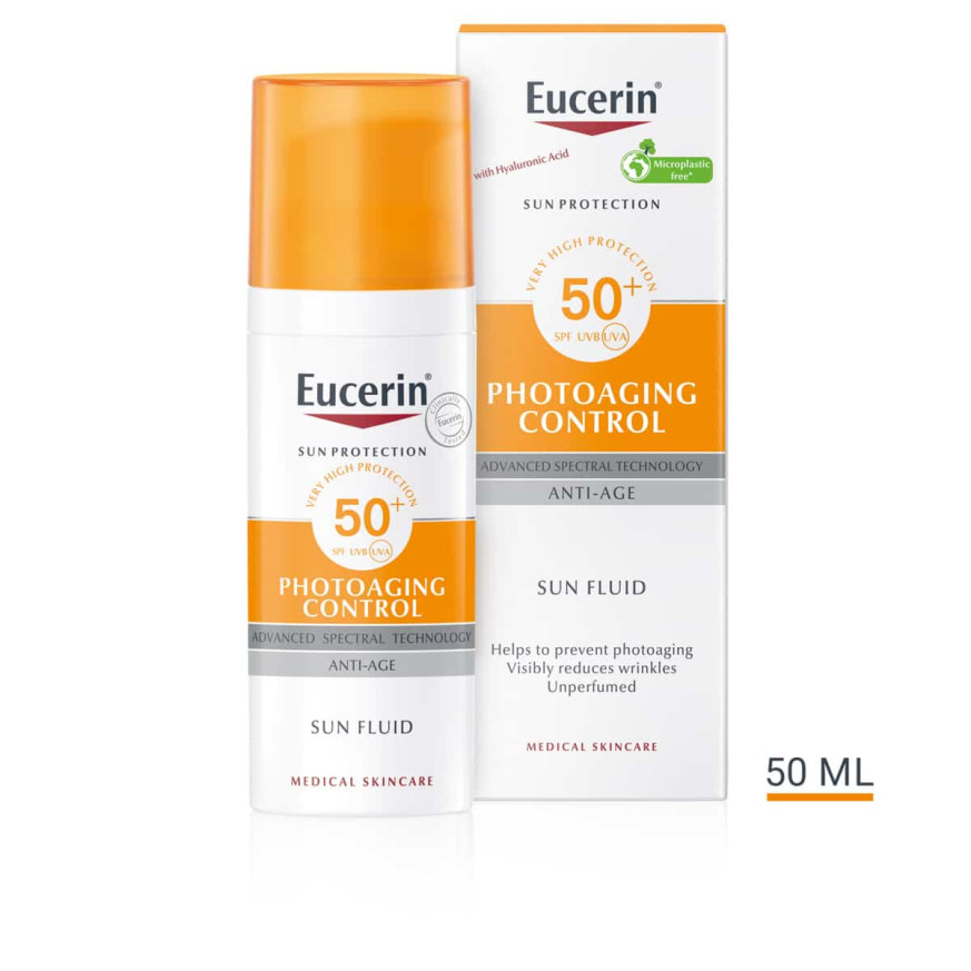 Eucerin Слънцезащитен флуид за лице PHOTOAGING CONTROL SPF 50 - 50мл