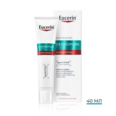 Eucerin DERMOPURE CLINICAL HYDRA REPAIR  Интензивен хидратиращ крем 40 мл.