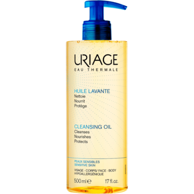 Uriage HUILE LAVANTE  Уханно измиващо гел-олио 500 ml