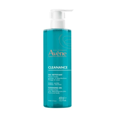 Avene Cleanance почистващ гел 400 мл