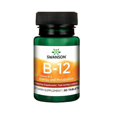 Vitamin B-12 Supplemelts 5000mcg. / 60 Loz