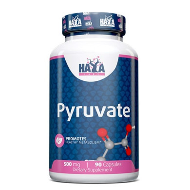 Haya Labs Pyruvate / Пируват 500mg. / 90 Caps.