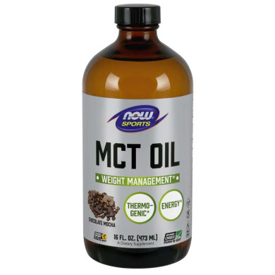 Now Sports - Mct Oil С Вкус /Каприлична и Каплична мастна киселина  - 473 Мл