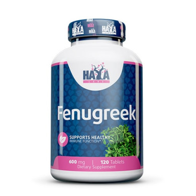 HAYA LABS Fenugreek 600 mg / 120 Tabs