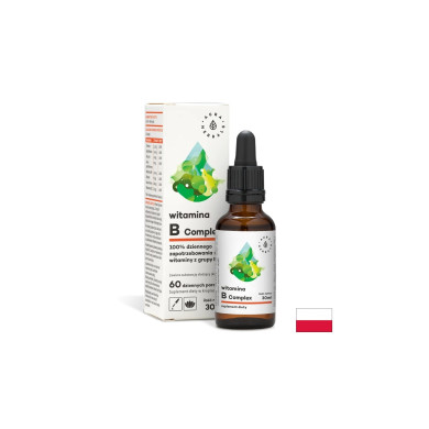 Нервна система - Витамин В комплекс, 30 ml капки Aura Herbals