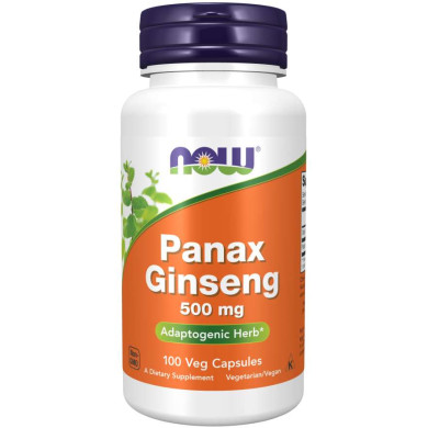 Now - Panax Ginseng / Жен-Шен  500 Мг - 100 Капсули