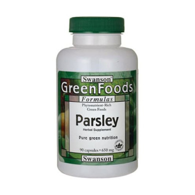 SWANSON Parsley 650mg. / 90 Caps