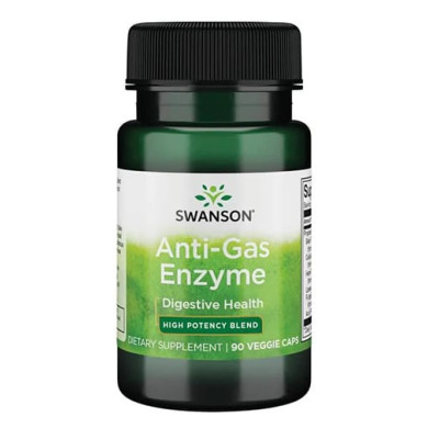 Anti-Gas Enzyme 123mg. / 90 Vcaps