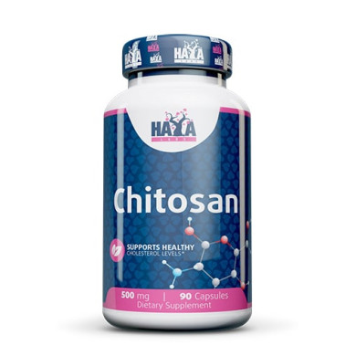 Haya Labs Chitosan / Хитозан 500mg. / 90 Caps.
