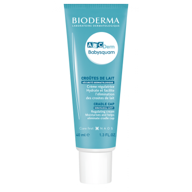 Bioderma ABCDerm Babysquam Cradle Cap Кераторегулиращ крем 40мл