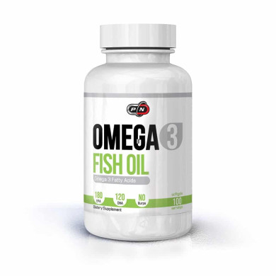 Pure Nutrition - Omega 3 Fish Oil 180 Epa/120 Dha / Омега 3- 100 Дражета