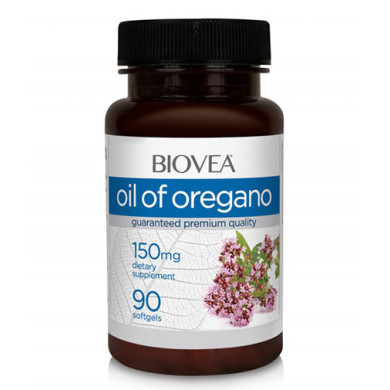 BIOVEA Oil Of Oregano 150 mg / 90 Softgels