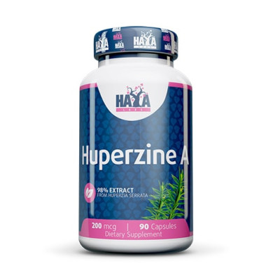 Haya Labs Huperzine A 98% Extract / Хуперзин А 200mcg / 90 Caps
