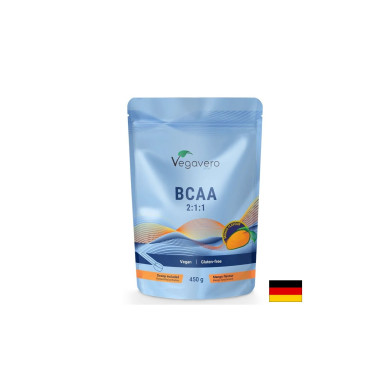 BCAA 2:1:1 – Мускулно възстановяване и издръжливост при тренировки, 10 g, 450 g прах (56 дози)