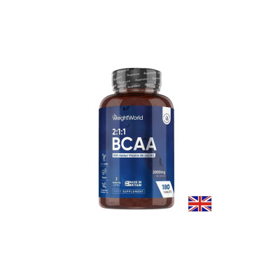 BCAA Мускулно възстановяване и издръжливост 180 таблетки