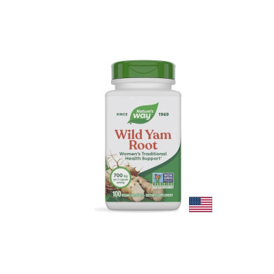 Wild Yam Root/ Див Ям (корен) 425 mg x 100 капсули Nature’s Way