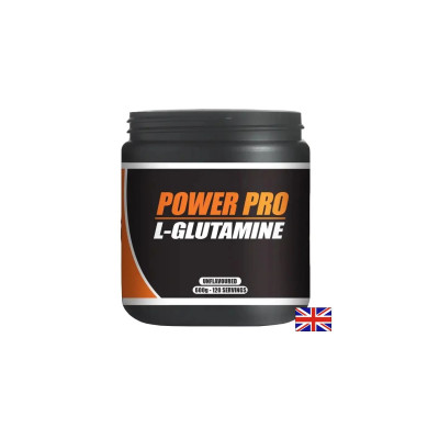 L-Глутамин Power Pro Мускулно възстановяване и имунна подкрепа 5000 mg, 600 g прах, 120 дози