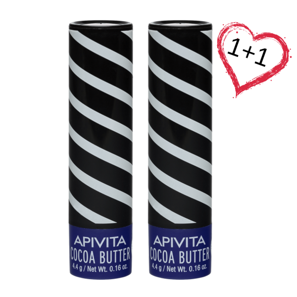 Apivita Lip care Стик за устни с какаово масло SPF 20