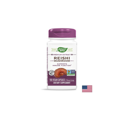 Reishi Mushroom/ Рейши 188 mg х 100 капсули Nature’s Way