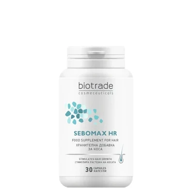 Biotrade Sebomax HR Стимулира растежа на косата х30 капсули