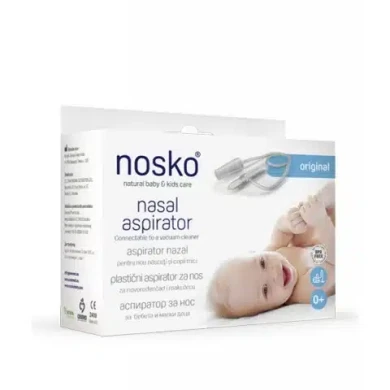 НОСКО BABY 0+ PLASTIC АСПИРАТОР ЗА НОС /за прахосмукачка/