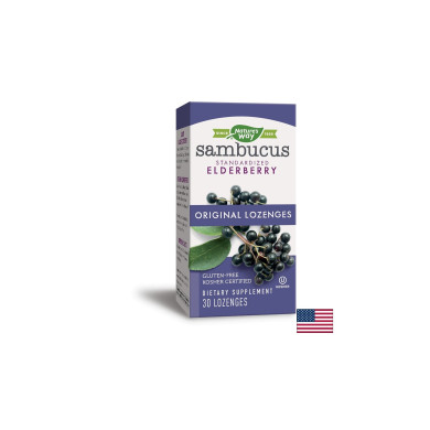 Sambucus Original Lozenges/ Самбукус x 30 таблетки за смучене Nature’s Way
