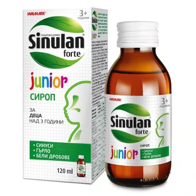 СИНУЛАН ФОРТЕ JUNIOR сироп 120мл. ВАЛМАРК