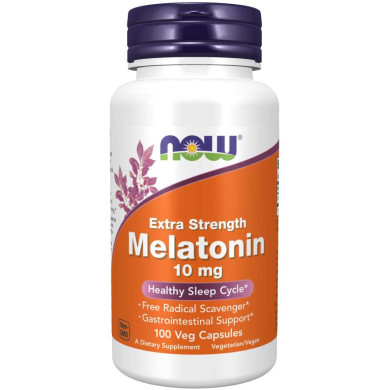 Now - Melatonin 10 Mg / Мелатонин 10мг  - 100 Капсули